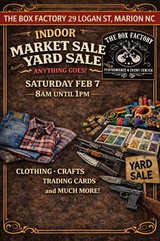 yodel_Indoor Market / Yard Sale / Craft Fair