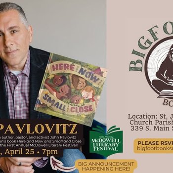 yodel_John Pavlovitz at the First Annual McDowell Literary Festival
