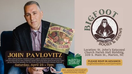 yodel_John Pavlovitz at the First Annual McDowell Literary Festival