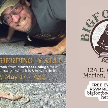 yodel_Let’s Go Herping, Y’all! Teach-In with Dr. Josh Holbrook at Bigfoot Books & Brews