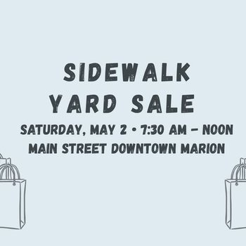 yodel_Marion's Spring Sidewalk Yard Sale