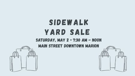 yodel_Marion's Spring Sidewalk Yard Sale