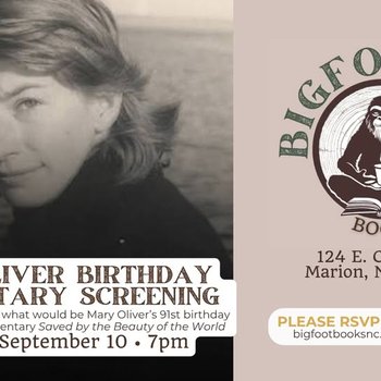 yodel_Mary Oliver Birthday Viewing Party: “Saved by the Beauty of the World”