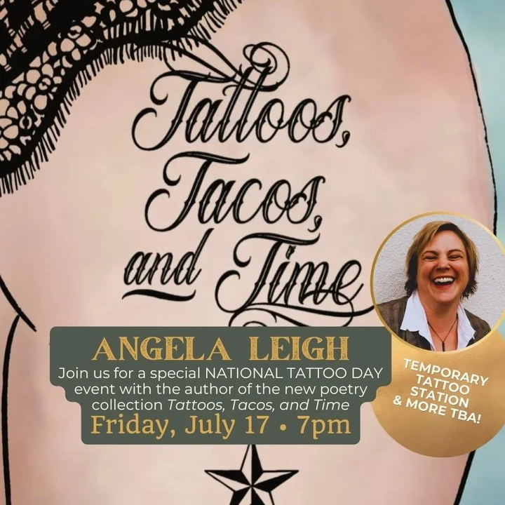 yodel_“National Tattoo Day” Poetry Event & Book Signing with Angela Leigh