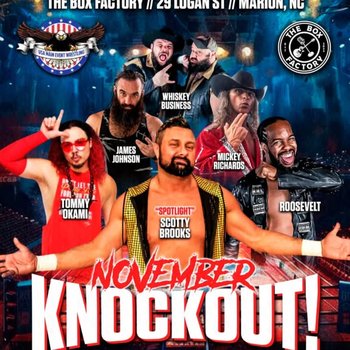 yodel_November Knockout - USA Main Event Wrestling -Live Pro Wrestling