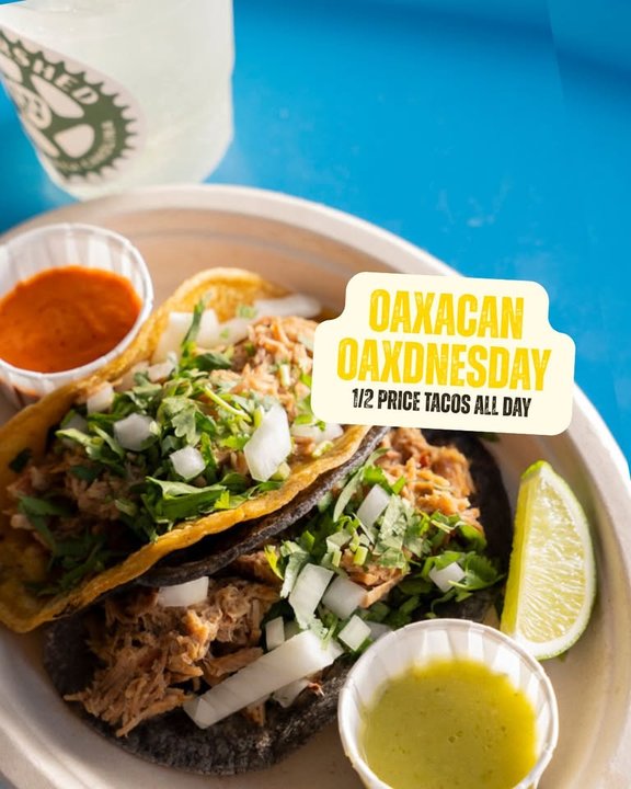 yodel_Oaxacan Oaxdnesday | 1/2 Price Tacos All Day