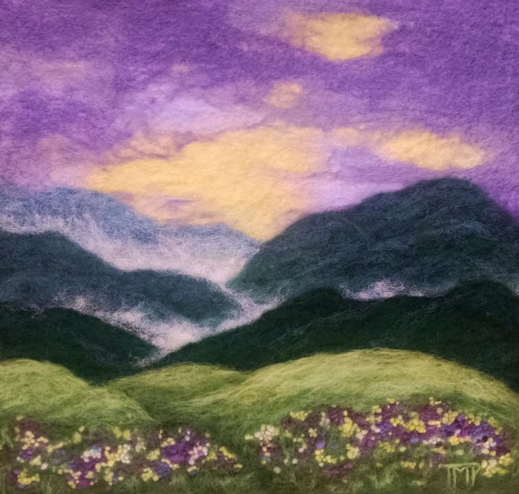 yodel_Painting With Wool: A 2D Needle Felting Workshop with Lorelle