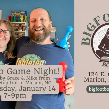 yodel_Pop-Up Game Night at Bigfoot Books & Brews