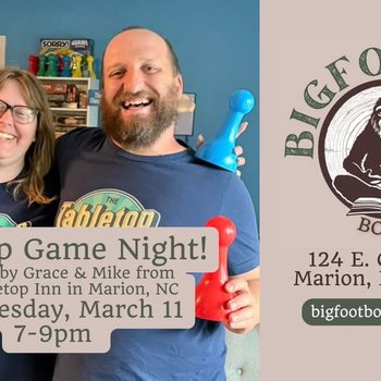 yodel_Pop-Up Game Night at Bigfoot Books & Brews