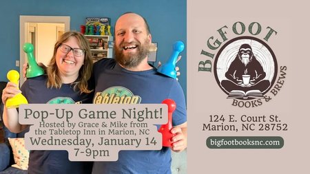 yodel_Pop-Up Game Night at Bigfoot Books & Brews