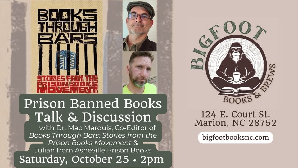 yodel_Prison Banned Books Talk & Discussion at Bigfoot Books & Brews
