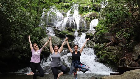 yodel_Refreshing Waterfall Yoga Micro Retreat
