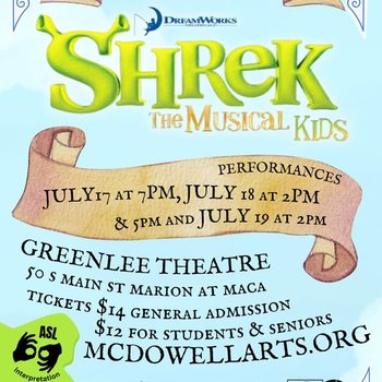 yodel_SHREK The Musical KIDS! Performances