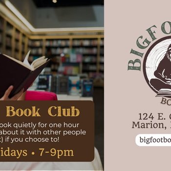yodel_Silent Book Club - First Friday of the Month - at Bigfoot Books & Brews