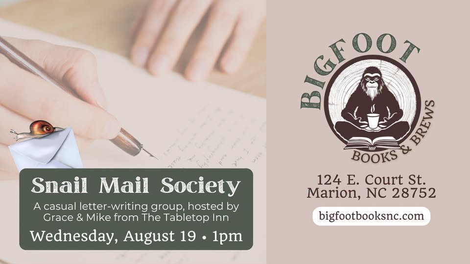 yodel_Snail Mail Society at Bigfoot Books & Brews