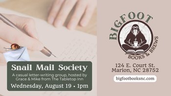 yodel_Snail Mail Society at Bigfoot Books & Brews