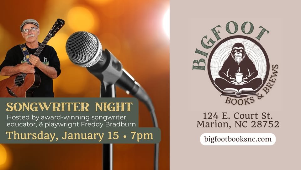 yodel_Songwriter Night at Bigfoot Books & Brews