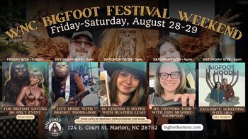 yodel_Special WNC Bigfoot Festival Events & Activities at Bigfoot Books & Brews