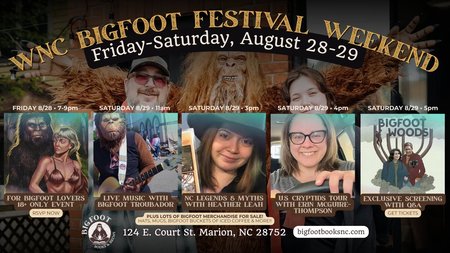 yodel_Special WNC Bigfoot Festival Events & Activities at Bigfoot Books & Brews
