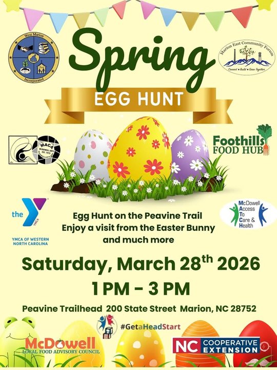 yodel_Spring Egg Hunt on the Peavine Trail.