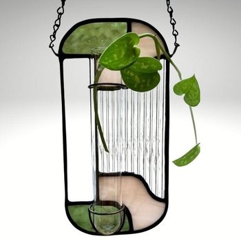 yodel_Stained Glass Propagation/Bud Vase Hanging with Catherine
