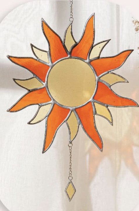 yodel_Stained Glass Sun Catcher with Catherine