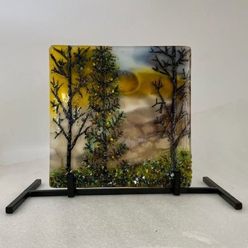 yodel_Streaky Glass Landscape with Diane