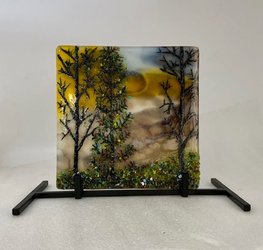 yodel_Streaky Glass Landscape with Diane