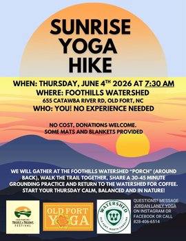 yodel_Sunrise Yoga Hike!