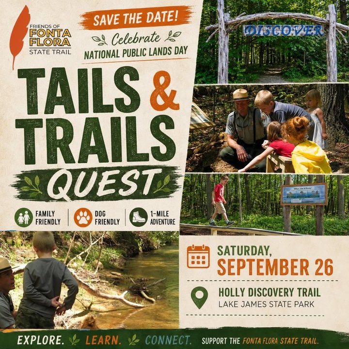 yodel_Tails and Trails Quest - Lake James