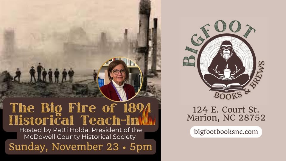 yodel_The Big Fire of 1894 Teach-In at Bigfoot Books & Brews