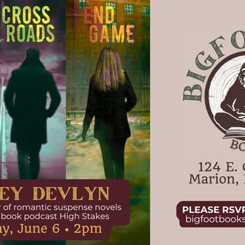 yodel_Tracey Devlyn Author Talk & Book Signing at Bigfoot Books & Brews