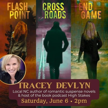 yodel_Tracey Devlyn Author Talk & Book Signing