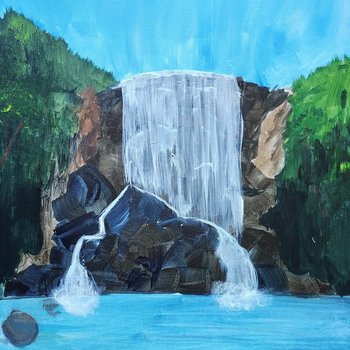 yodel_Upper Catawba Falls Paint Party with Dawn