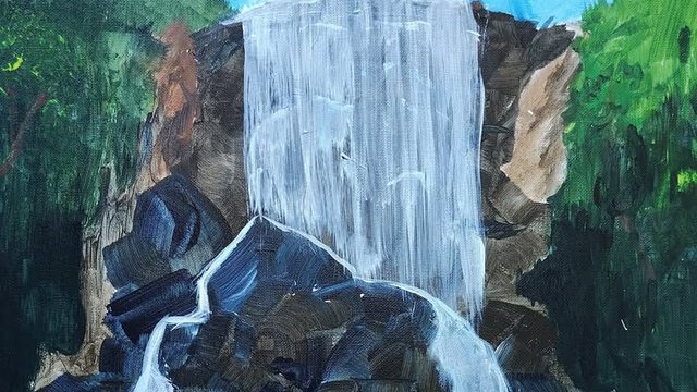 yodel_Upper Catawba Falls Paint Party with Dawn