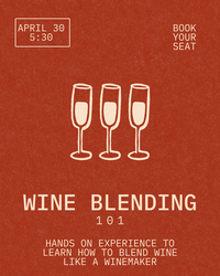 yodel_Wine Blending 101 - Ticketed Event