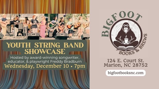 yodel_Youth String Band Showcase at Bigfoot Books & Brews